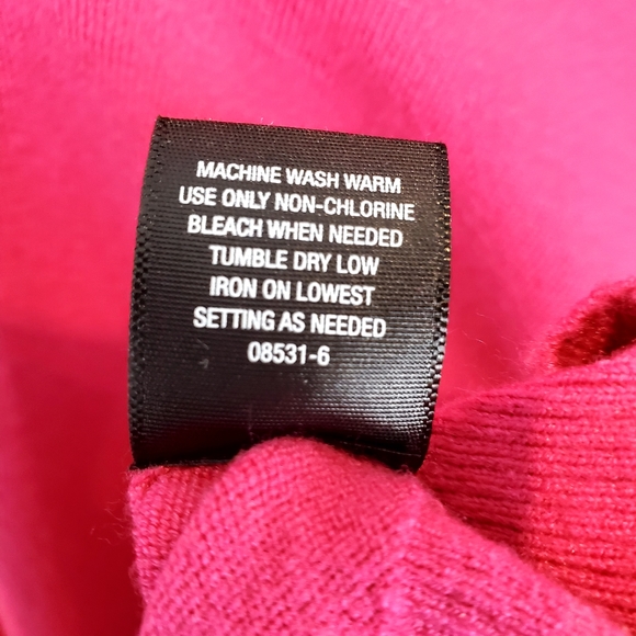Worthington V-neck Pink Knit Sweater Size 3X - Picture 6 of 8